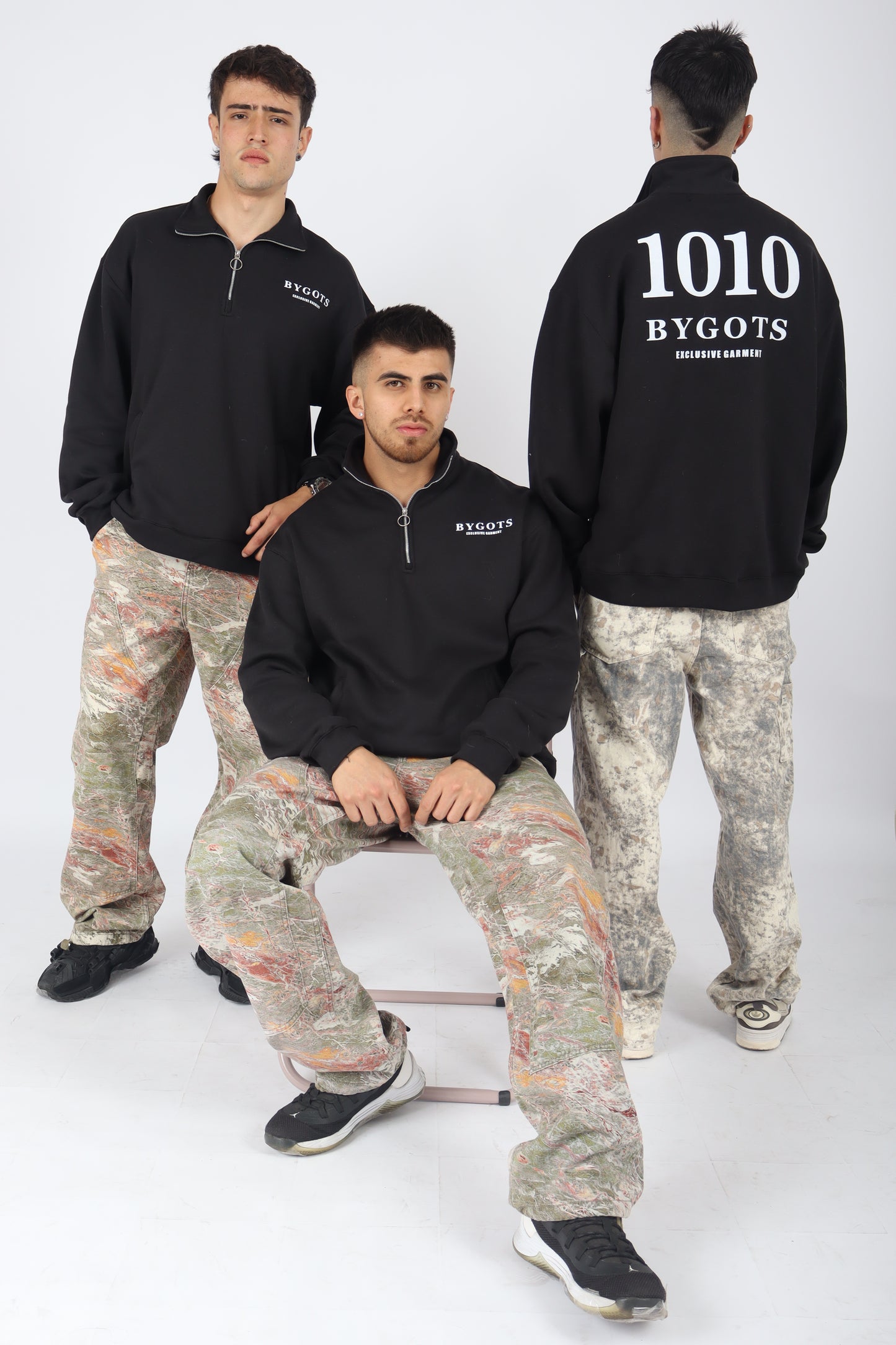 Hoodie 1010 half-zip