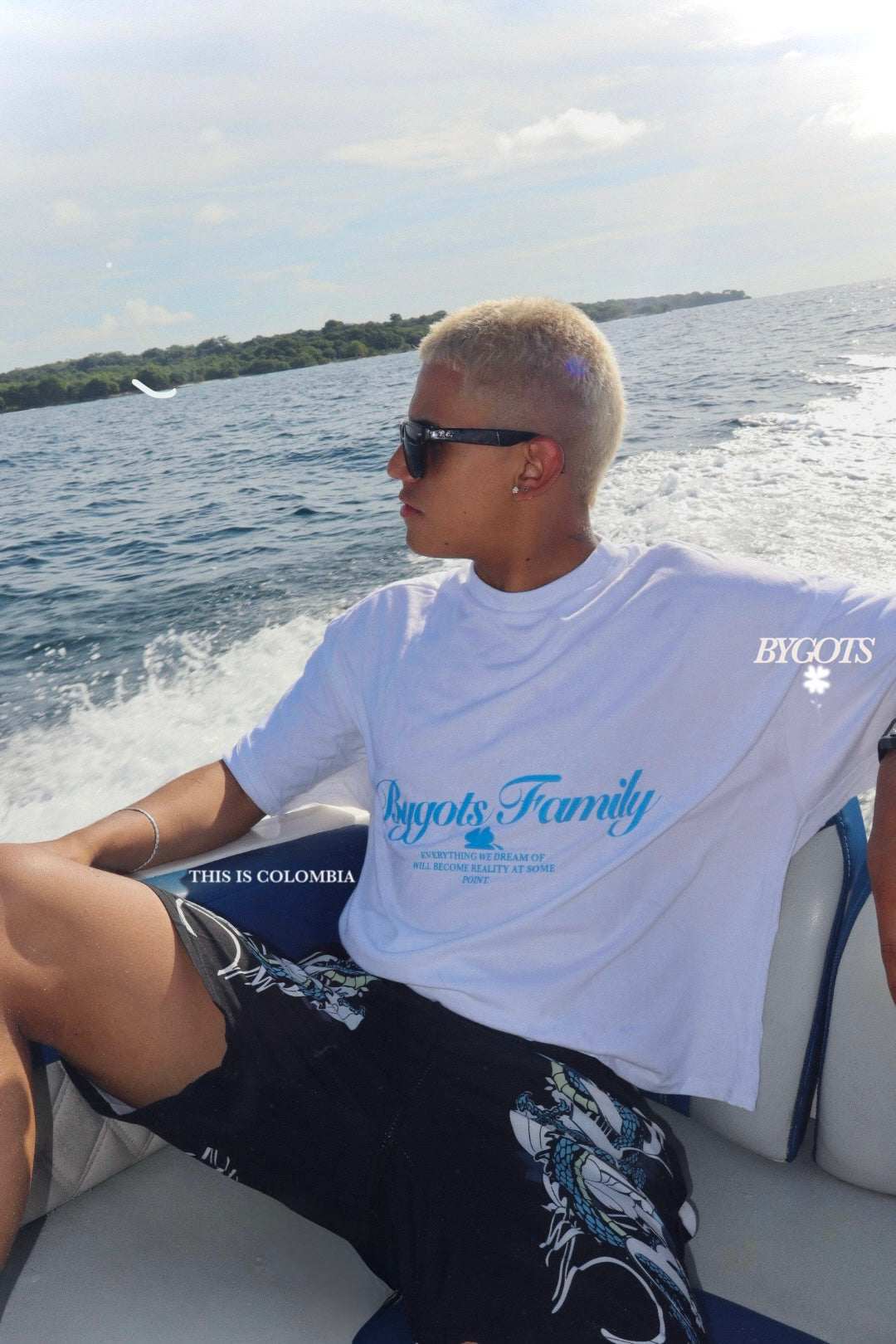 Camiseta boxy fit Bygots Family