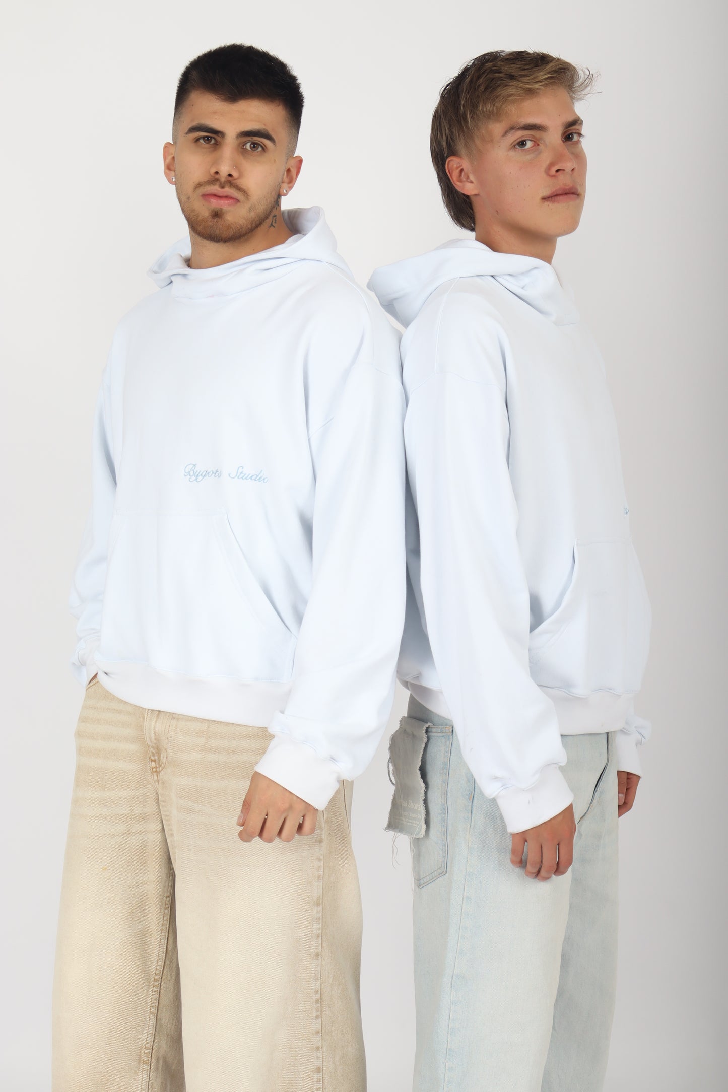 Hoodie Angels White