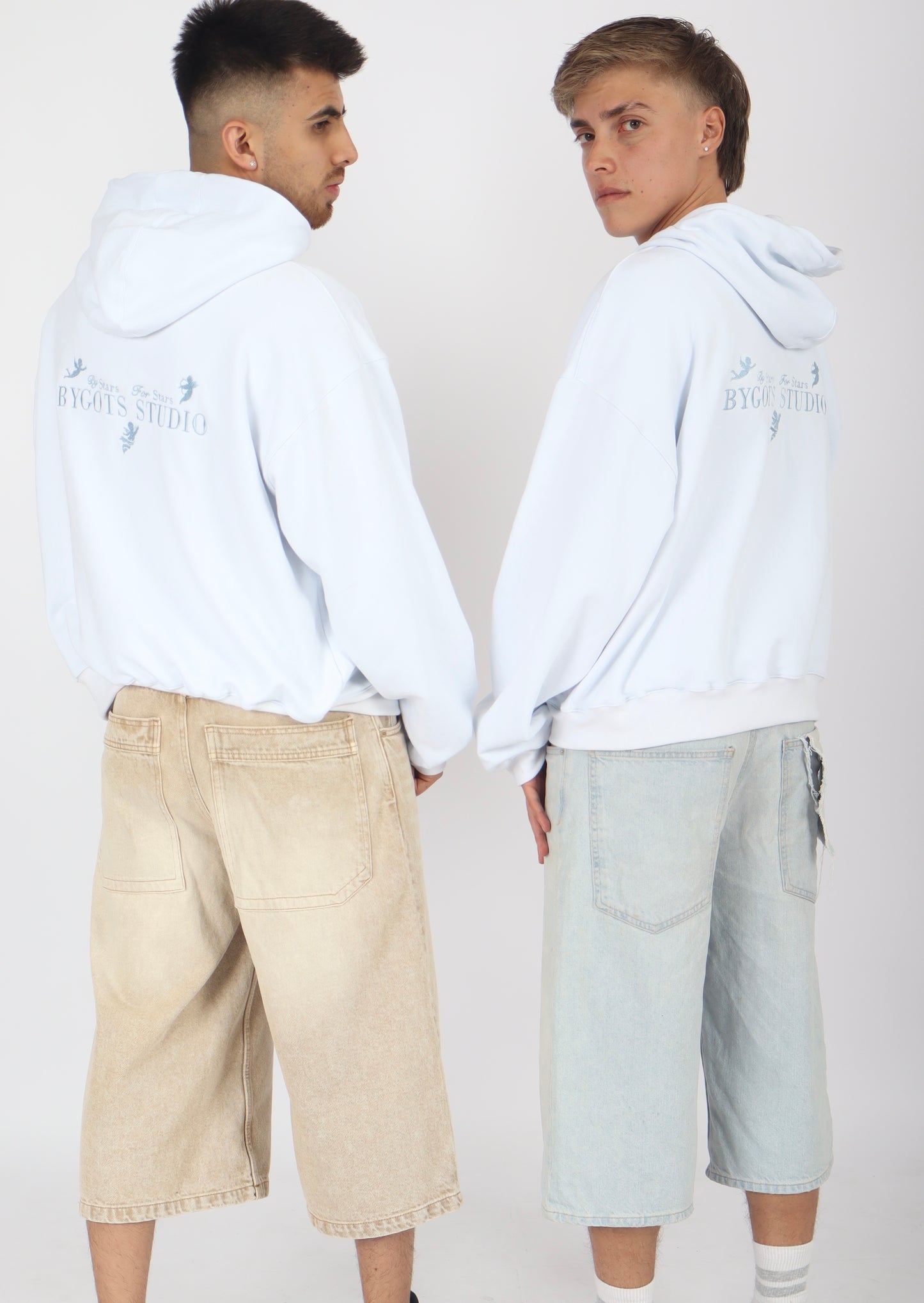 Hoodie Angels White