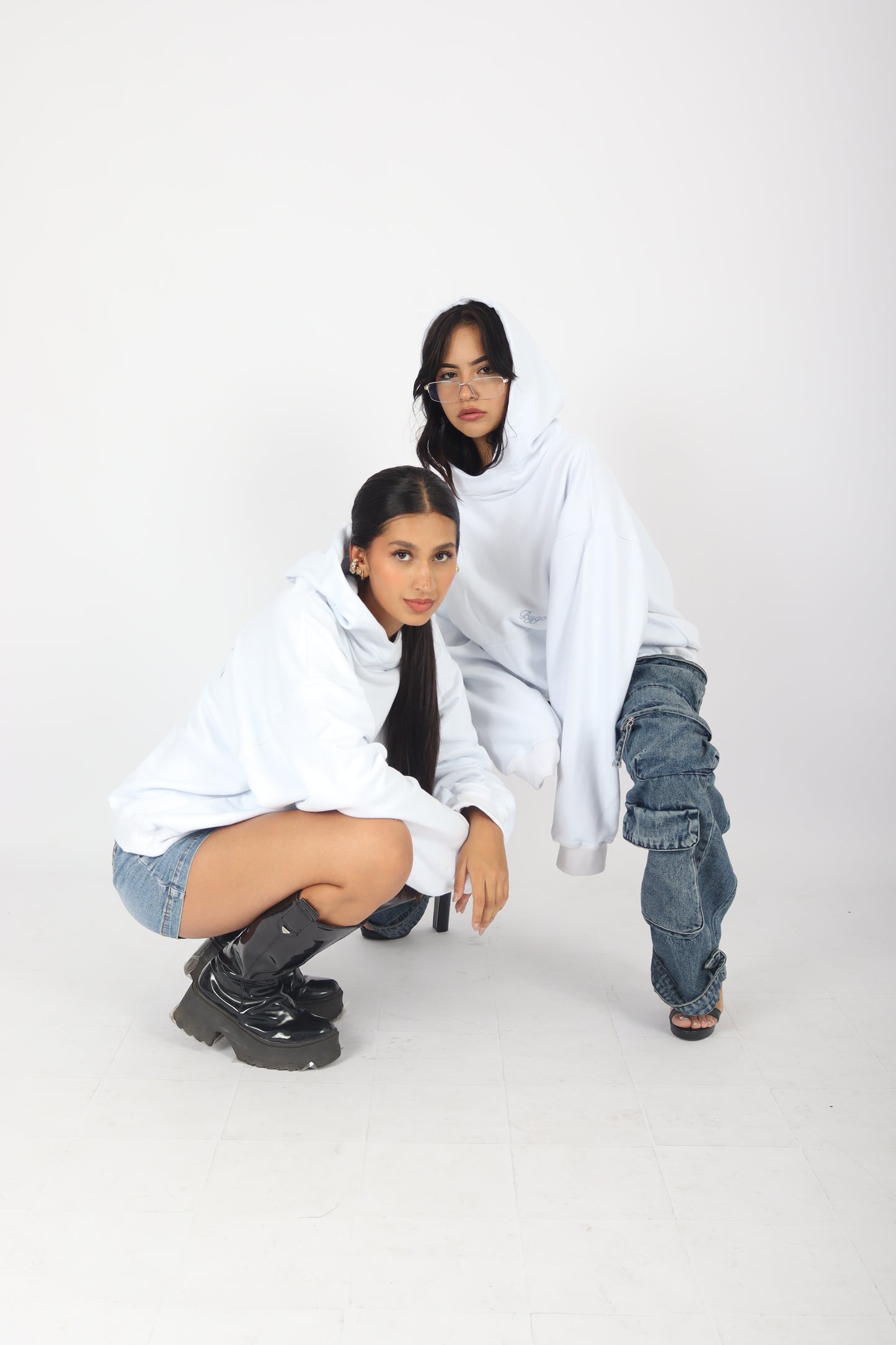 Hoodie Angels White
